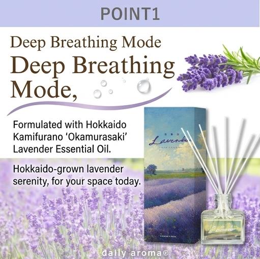 Hokkaido Lavender Reed Diffuser 120mL