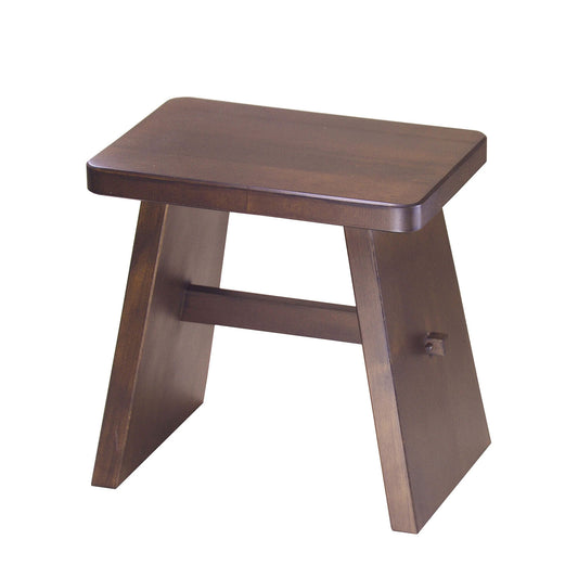 【Made-to-order】 Hinoki Bath Stool  *Heritage Brown Stain