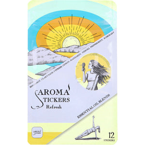 AROMA STICKERS Refresh 12 Stickers