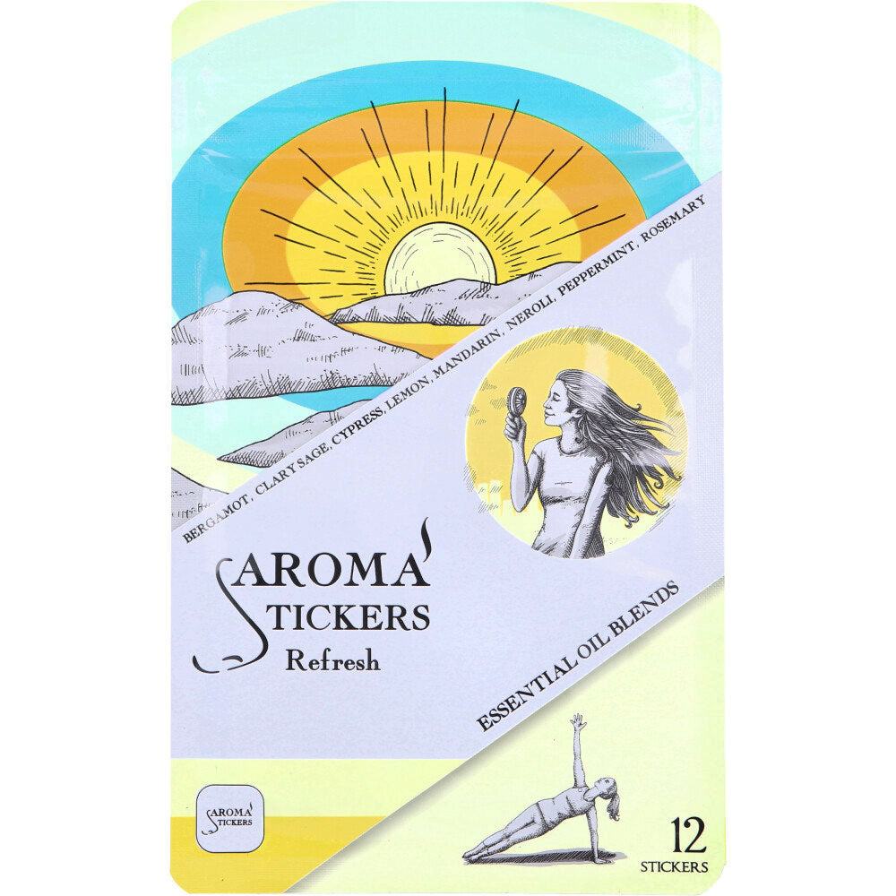 AROMA STICKERS Refresh 12 Stickers