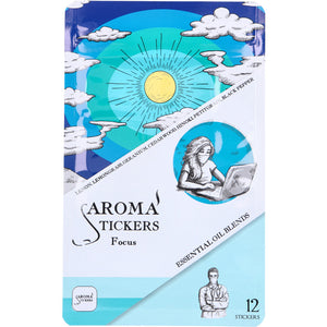 AROMA STICKERS Focus 12 Sheets