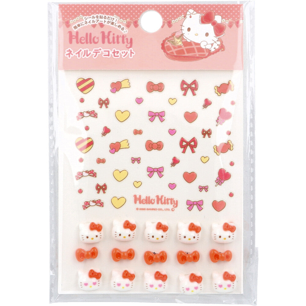Hello Kitty Nail Deco Set