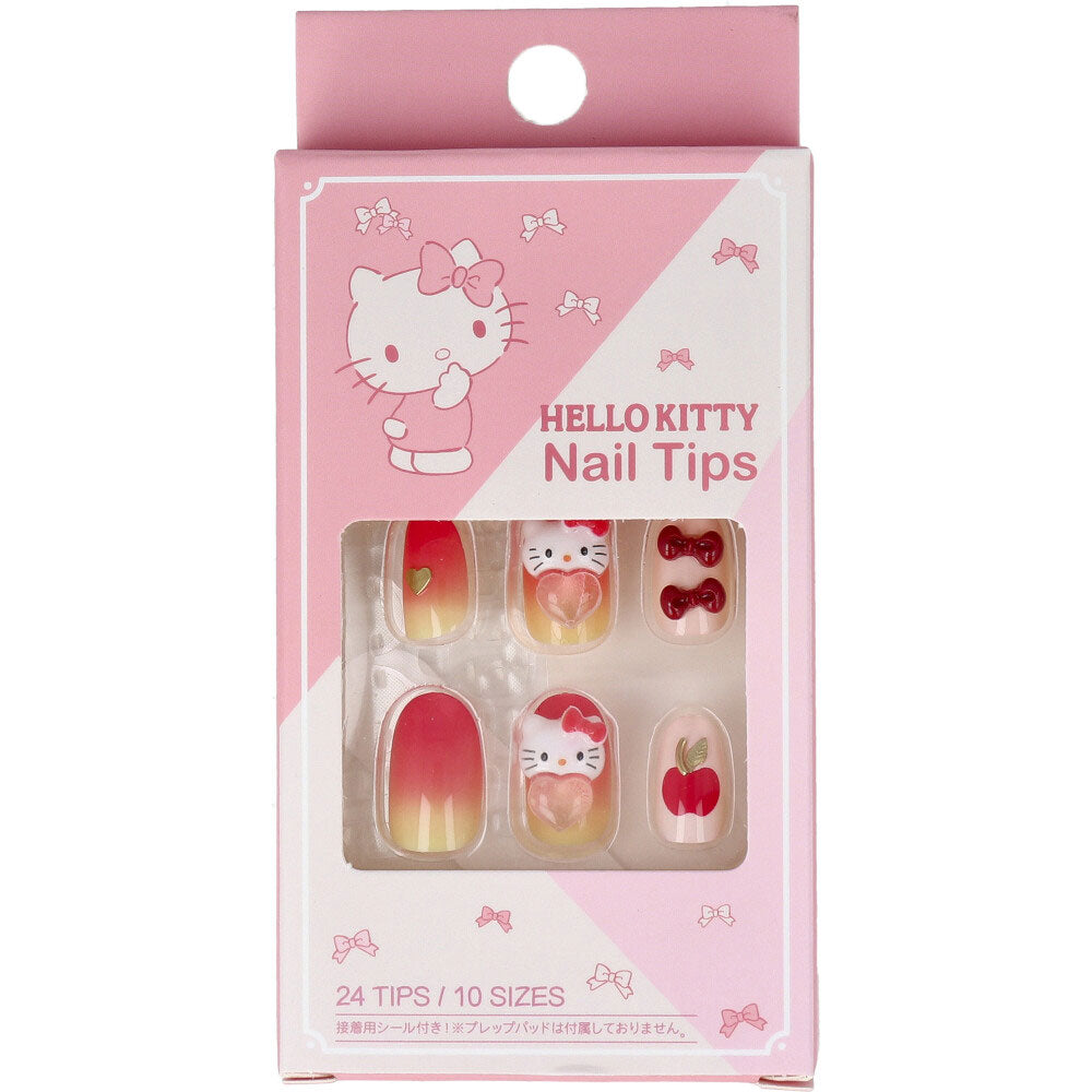 Hello Kitty Nail Tips (24 pieces)
