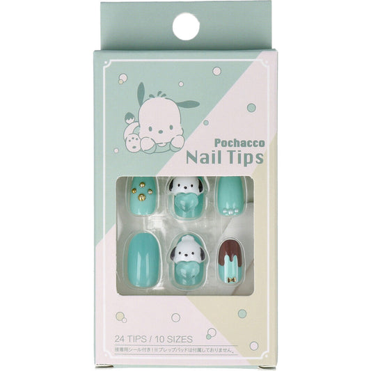 Pochacco Nail Tips (24 pieces)