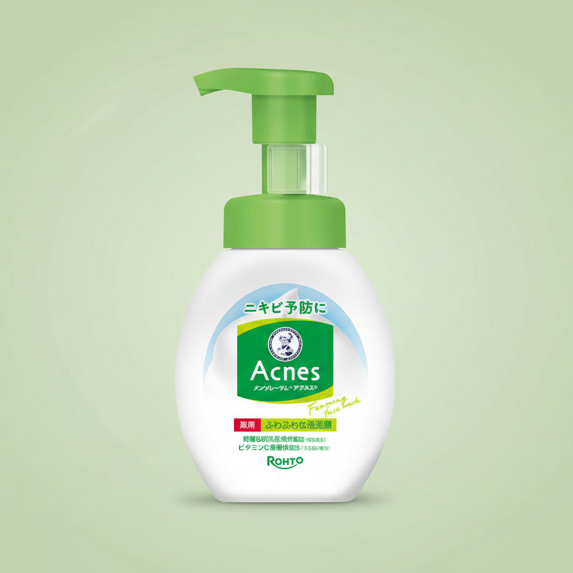 Mentholatum Acnes Medicated Foaming Facial Cleanser