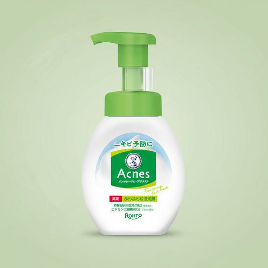Mentholatum Acnes Medicated Foaming Facial Cleanser