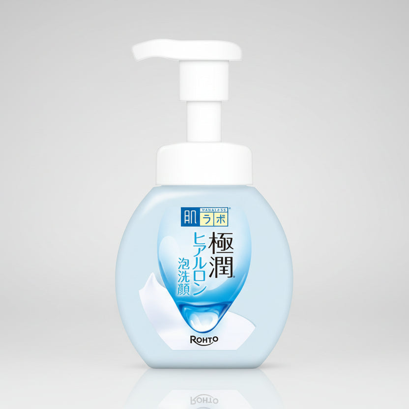 Hada Labo Gokujyun Hyaluronic Foaming Face Wash