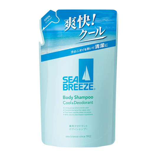 Sea Breeze Body Shampoo Cool & Deodorant f Refill