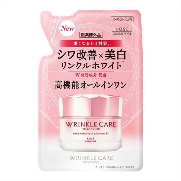 GRACE ONE Wrinkle Care White Moist Repair Gel Cream EX (Refill) [Quasi-drug]